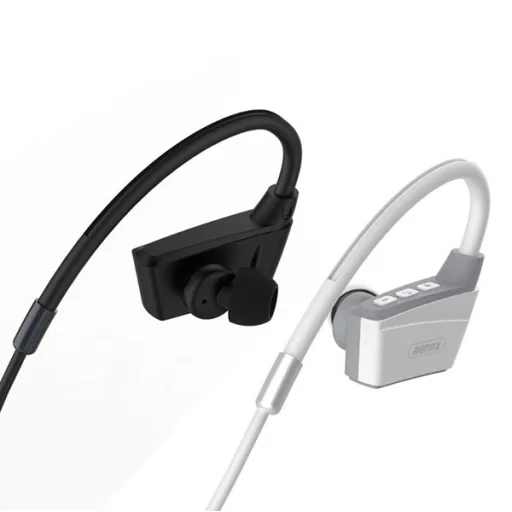 Remax S19 Sport Bluetooth fülhallgató fehér - 2