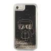 iPhone 7/8/SE 2020/SE 2022 Karl Lagerfeld Liquid Glitter Gatsby tok fekete (KLHCI8LGGKBK) thumbnail