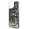 iPhone 13 Pro Max Karl Lagerfeld Liquid Glitter Gatsby tok fekete (KLHCP13XLGGKBK) thumbnail