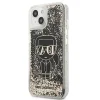 iPhone 13 Pro Max Karl Lagerfeld Liquid Glitter Gatsby tok fekete (KLHCP13XLGGKBK) thumbnail