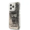 iPhone 13 Pro Max Karl Lagerfeld Liquid Glitter Gatsby tok fekete (KLHCP13XLGGKBK) thumbnail