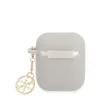 Airpods 1/2 Guess 4G Charms szilikon tok szürke (GUA2LSC4EG) thumbnail