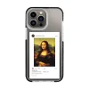 iPhone 13 átlátszó TPU tok Mona Lisa mintával Alphajack - 1