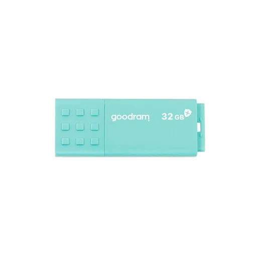GOODRAM Pendrive 32GB, UME3 CARE USB 3.1, világoszöld (Antibakteriális ház) - 3