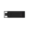 Kingston 64Gb, USB Type-C Pendrive DT70 Fekete thumbnail