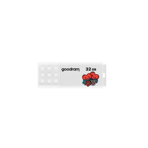 GoodRam pendrive 32GB USB2.0 UME2 Valentine fehér - 1