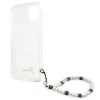 iPhone 13 Guess White Pearl tok karpánttal átlátszó (GUHCP13MKPSWH) - 7