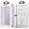 iPhone 13 Guess Saffiano Hot Stamp Metal logó lila (GUHCP13MPSASBPU) thumbnail