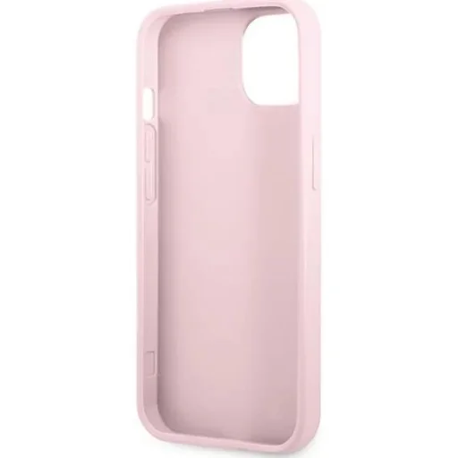 iPhone 13 Guess Saffiano Hot Stamp Metal logó lila (GUHCP13MPSASBPU) - 2