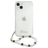 iPhone 13 Guess White Pearl tok karpánttal átlátszó (GUHCP13MKPSWH) - 5