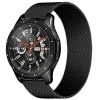 Samsung Galaxy Watch 22mm milánói fém óraszíj fekete színű Alphajack thumbnail