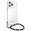 iPhone 13 Pro Max Guess Black Pearl tok karpánttal átlátszó (GUHCP13XKPSBK) - 6