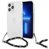 iPhone 13 Pro Max Guess Black Pearl tok karpánttal átlátszó (GUHCP13XKPSBK) - 3