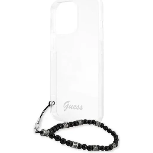 iPhone 13 Pro Guess Black Pearl tok karpánttal átlátszó (GUHCP13LKPSBK) - 5
