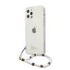 iPhone 12/12 Pro Guess White Pearl tok karpánttal átlátszó (GUHCP12MKPSWH) - 6