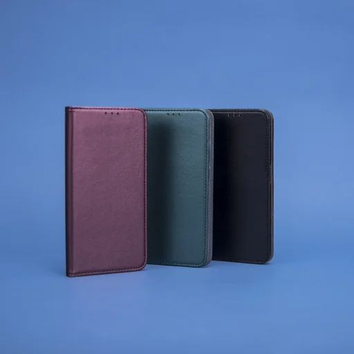 Xiaomi Poco M4 Pro 5G/Redmi Note 11T 5G Smart Magnetic fliptok sötétzöld - 6