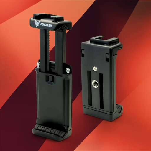 Jackal TPH-180 mobiltelefon-táblagép tartó, vakupapucs adapterrel - 8