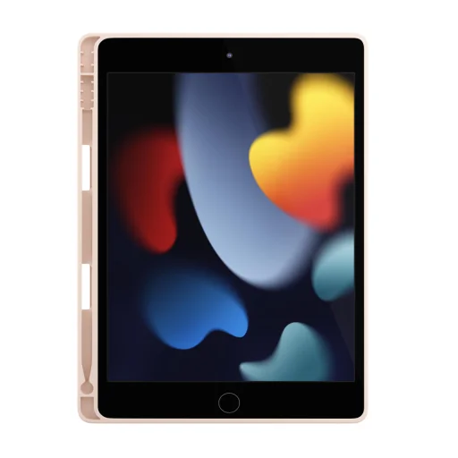 iPad 10.2 2019/2020/2021 Next One Rollcase tok Pencil tartóval balett rózsaszín - 7