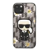 iPhone 13 Karl Lagerfeld Ikonik Flower tok szürke (KLHCP13MPMNFIK1)