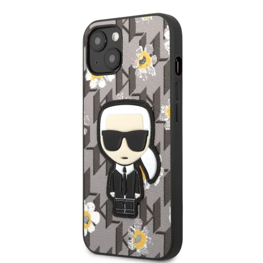 iPhone 7/8/SE2020/SE2022 Karl Lagerfeld Ikonik Flower tok szürke (KLHCI8PMNFIK1) - 1