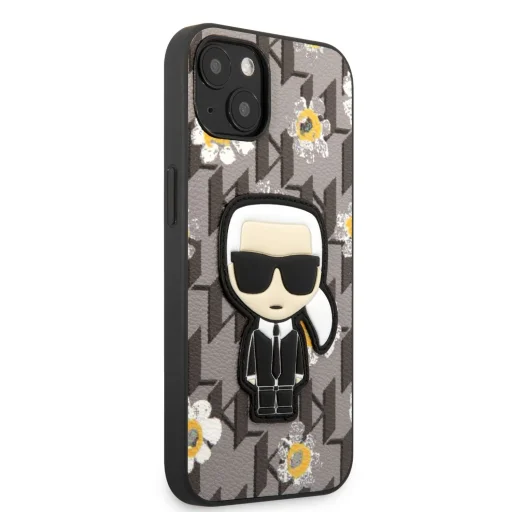 iPhone 7/8/SE2020/SE2022 Karl Lagerfeld Ikonik Flower tok szürke (KLHCI8PMNFIK1) - 4