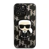iPhone 13 Pro Karl Lagerfeld Monogram Ikonik tok fekete (KLHCP13LPMNIKBK) - 2