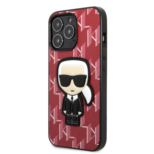 iPhone 13 Pro Max Karl Lagerfeld Monogram Ikonik tok piros (KLHCP13XPMNIKPI) - 6