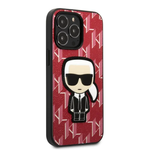 iPhone 13 Pro Max Karl Lagerfeld Monogram Ikonik tok piros (KLHCP13XPMNIKPI) - 1