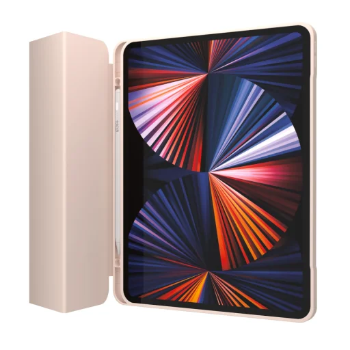 iPad Pro 12.9 Next One Rollcase tok Pencil tartóval balett rózsaszín - 7