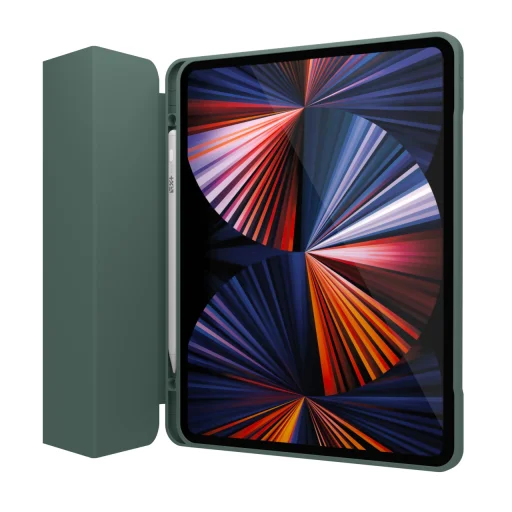 iPad Pro 12.9 Next One Rollcase tok Pencil tartóval levélzöld - 4