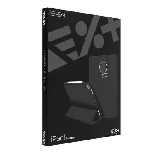 iPad 10.9 Next One Rollcase tok Pencil tartóval fekete - 4
