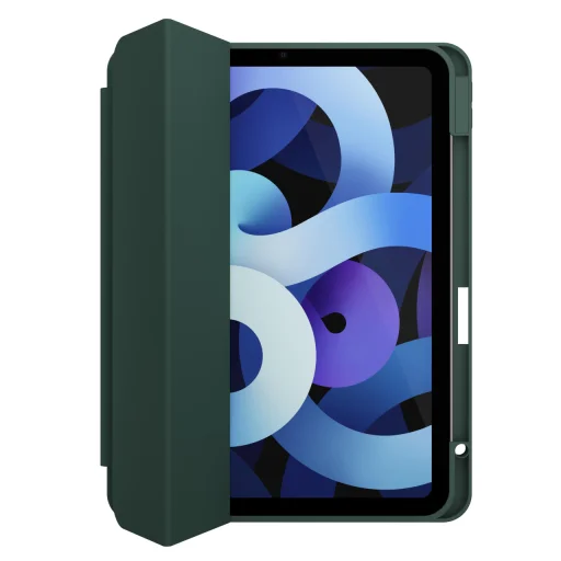 iPad 10.9 Next One Rollcase tok Pencil tartóval levélzöld - 6