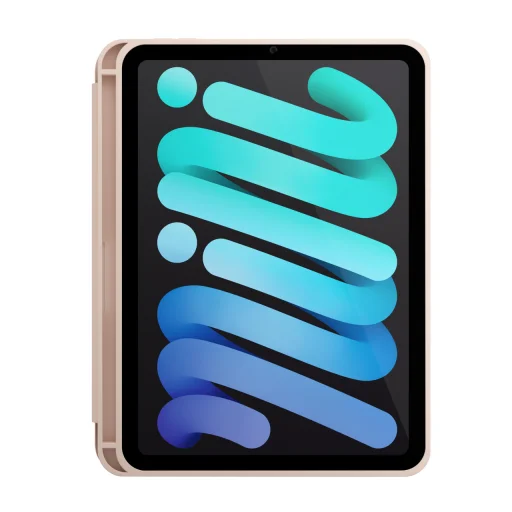 iPad mini 6 2021 Next One Rollcase tok Pencil tartóval balett rózsaszín - 4