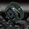 Apple Watch 4/5/6/7/8/SE (42/44/45mm) Rugged Armor óraszíj és tok zöld thumbnail
