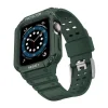 Apple Watch 4/5/6/7/8/SE (42/44/45mm) Rugged Armor óraszíj és tok zöld thumbnail