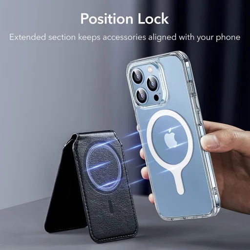 ESR HaloLock Magsafe univerzális mágneses gyűrű 2db fehér - 9