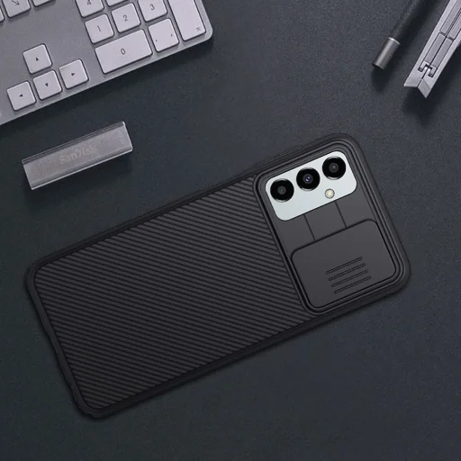 Samsung Galaxy M23 5G Nillkin CamShield tok fekete - 6