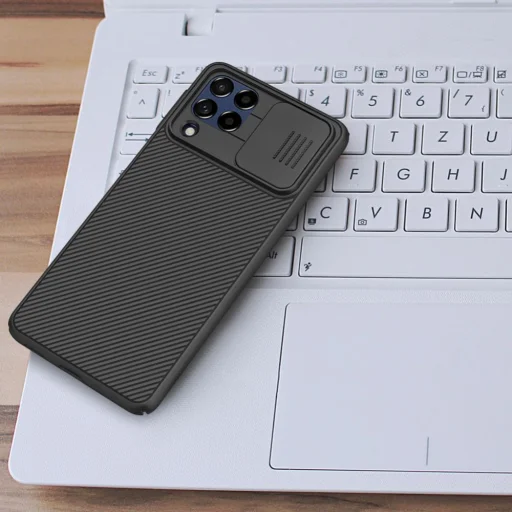 Samsung Galaxy M53 5G Nillkin CamShield tok fekete - 10