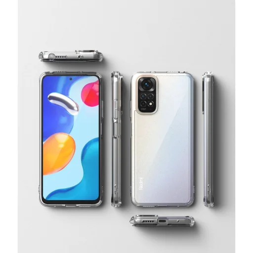 Xiaomi Redmi Note 11/11S Ringke Fusion PC és TPU tok áttetsző - 3