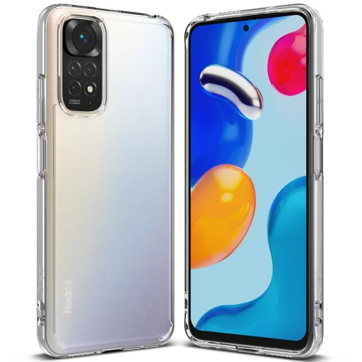 Xiaomi Redmi Note 11/11S Ringke Fusion PC és TPU tok matt áttetsző - 1