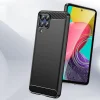 Samsung Galaxy M53 5G Tech-Protect carbon mintájú TPU tok fekete - 3