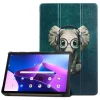 Lenovo Tab M10 Plus 10.6 TB-X606 Tech-protect Smartcase Tok Boldog elefántos mintával thumbnail