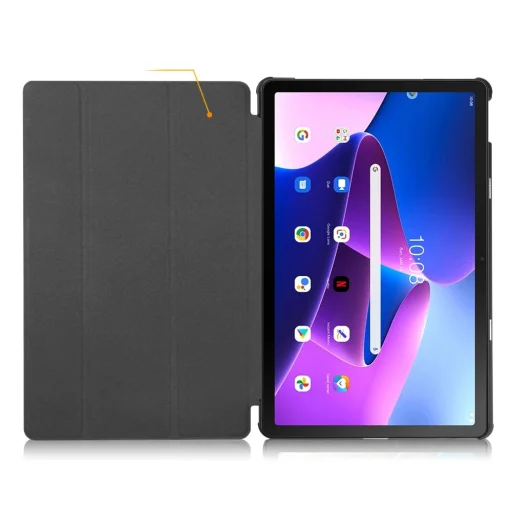 Lenovo Tab M10 Plus 10.6 TB-X606 Tech-protect Smartcase Tok Boldog elefántos mintával - 2