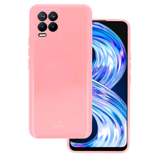 Realme 8/8 Pro Liavec Jelly tok korall színben - 1