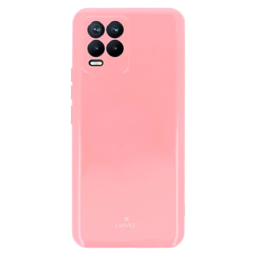 Realme 8/8 Pro Liavec Jelly tok korall színben - 5