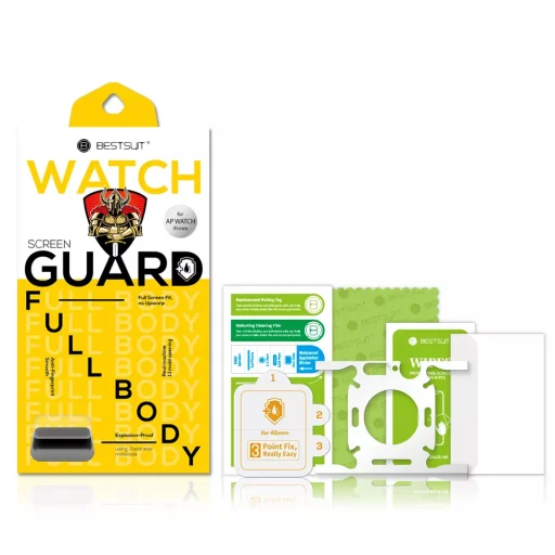 Apple Watch 44/45 mm Bestsuit Watch Guard kijelzővédő üvegfólia - 3