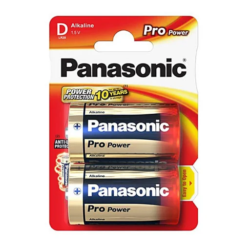 Panasonic alkáli elem LR20 Pro 2 db - 1