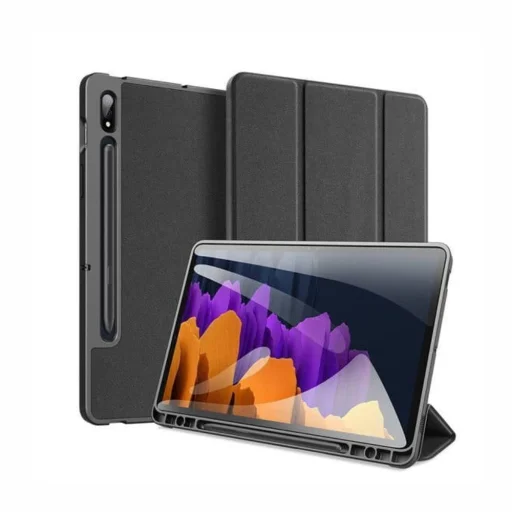 Samsung Galaxy Tab S8/S7 Dux Ducis Domo tok fekete - 1