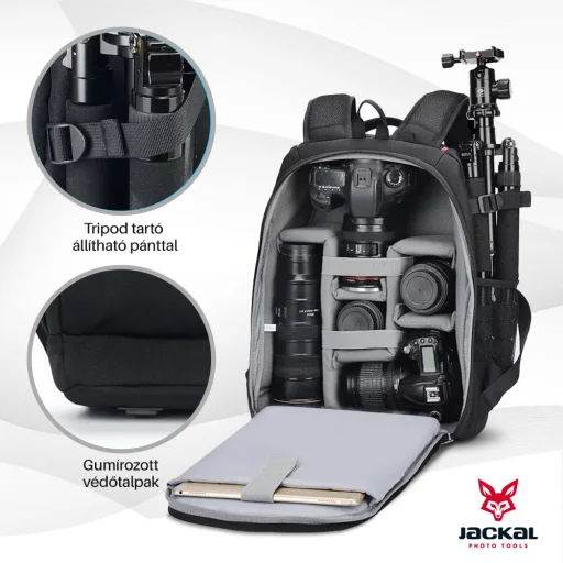 Jackal Alexa fotós hátizsák, hátitáska - 4