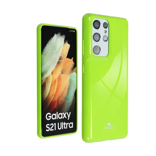 iPhone 12 Mini Mercury Jelly szilikon tok lime - 4